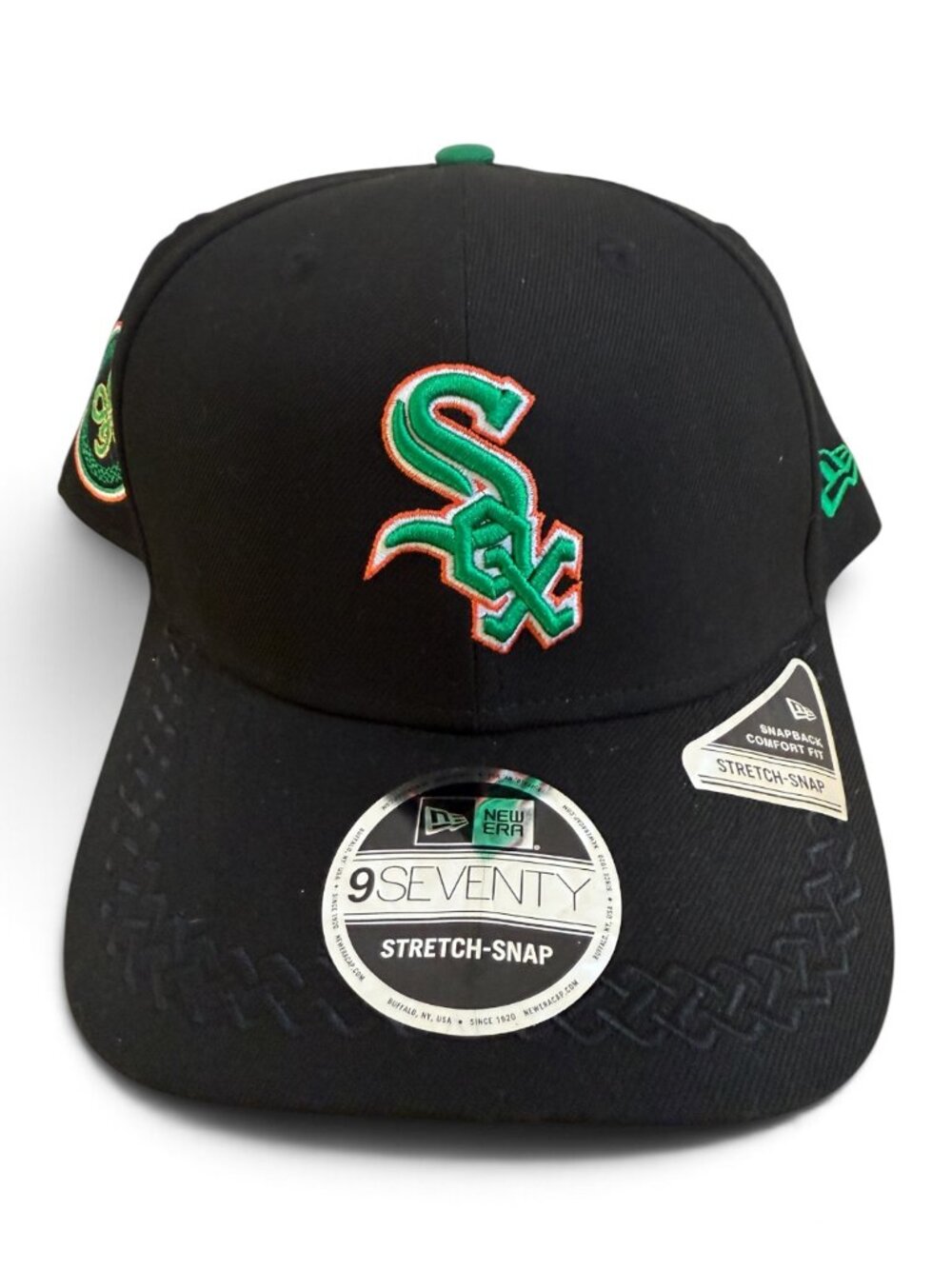 New Era 9Seventy Chicago White Sox Stretch-Snap Hat - OS - Blue/White/Gray